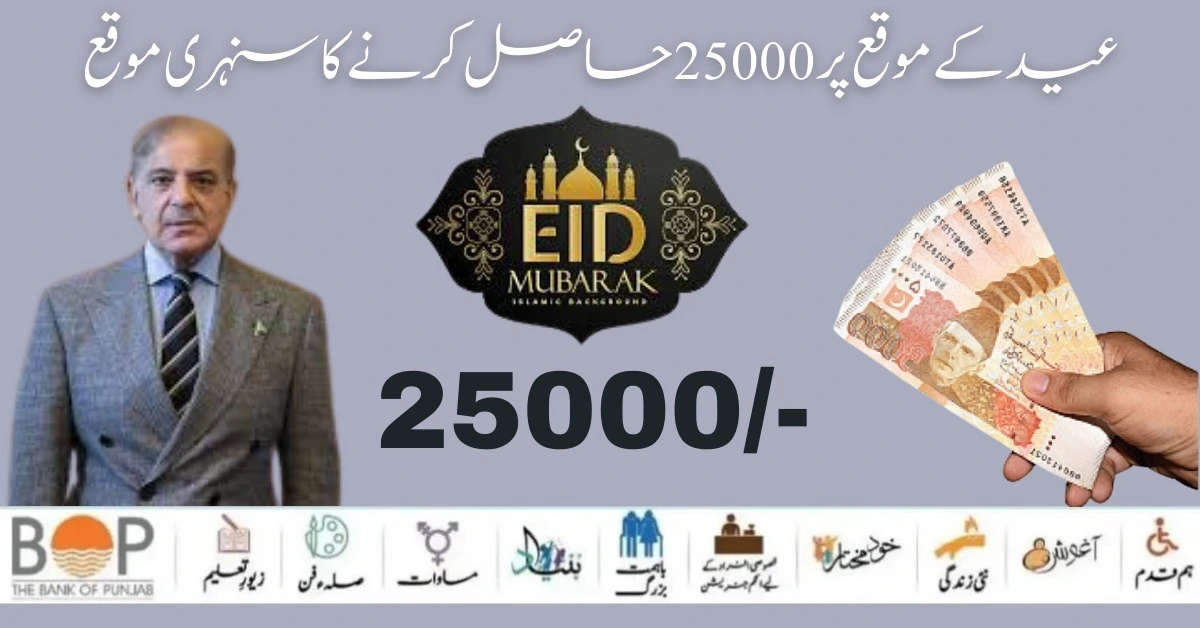 Prime Minister 25000 Eid UL Fiter Program April 2024