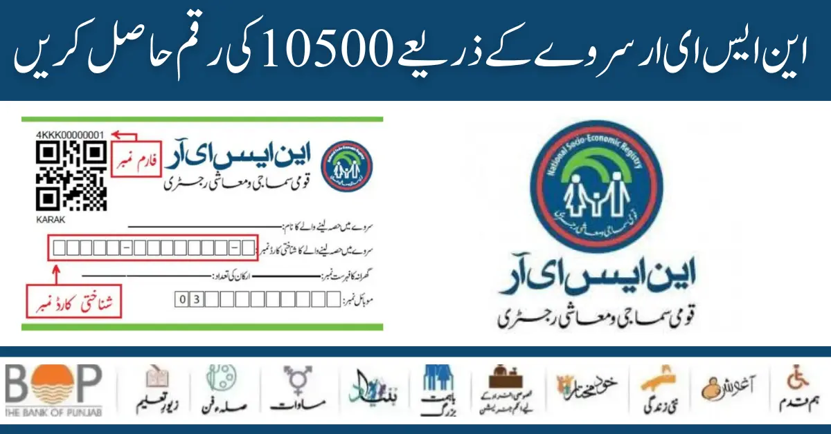 Breaking News! 8171 New Payment 10500 NSER Survey Start For New People