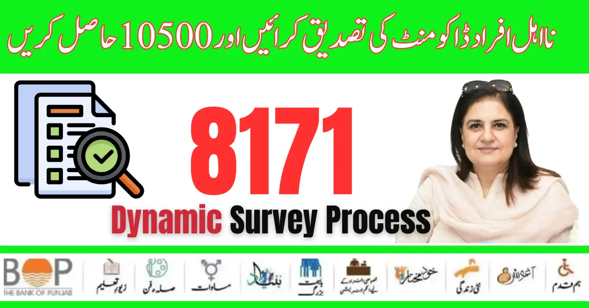 8171 NSER Document Verification Process Start  Through Dynamic Survey