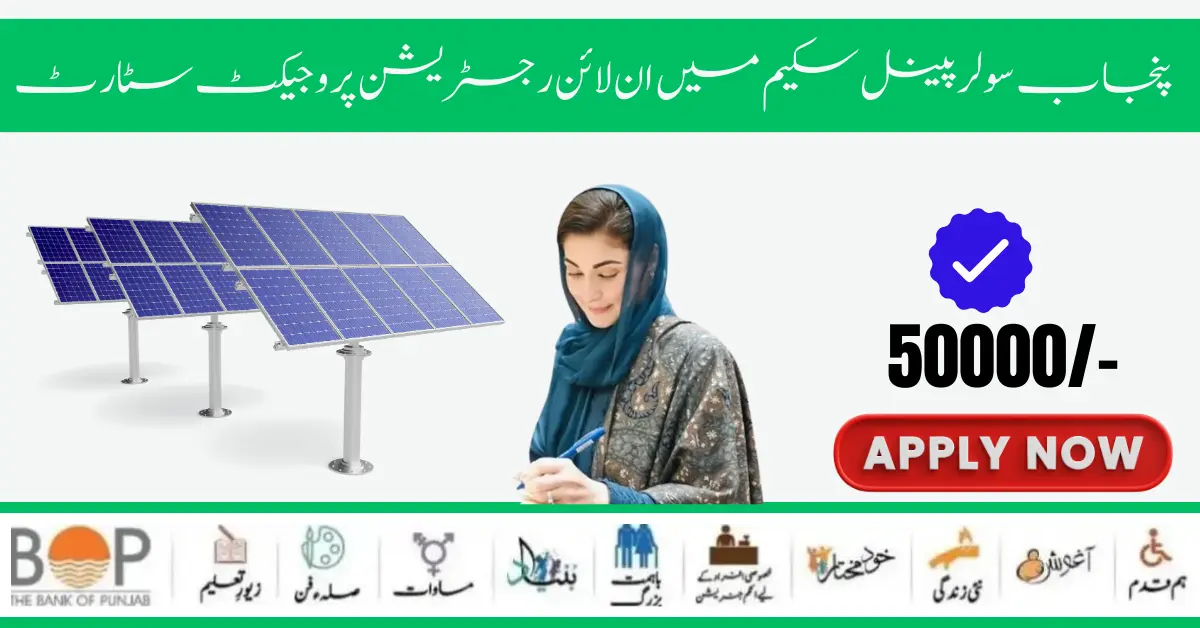 Exclusive News Maryam Nawaz Punjab 50000 Soler Panel Scheme