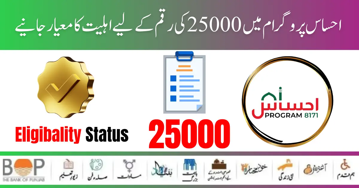 2 New Ways How to Check Eligibility Status For Ehsaas Program 25000 New Payment