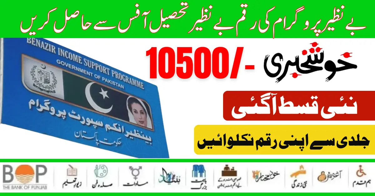 Benazir Kafaalat Program Online Registration Process Start for Eligible Families