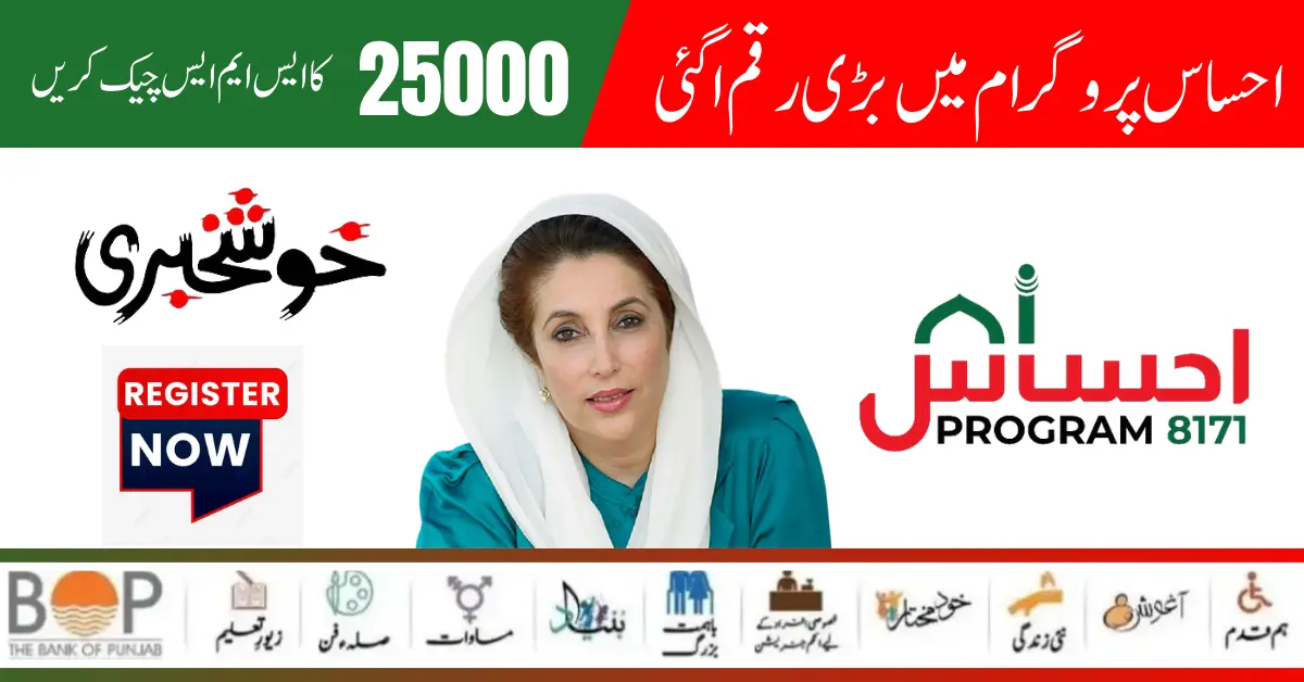 How To Apply For Ehsaas Program 8171 New Registration Process Start 2024