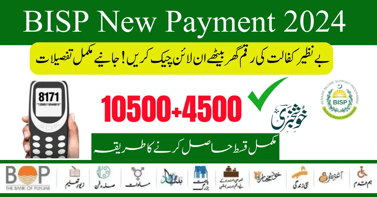 8171 Payment Check BISP Online By CNIC Verification Procedure