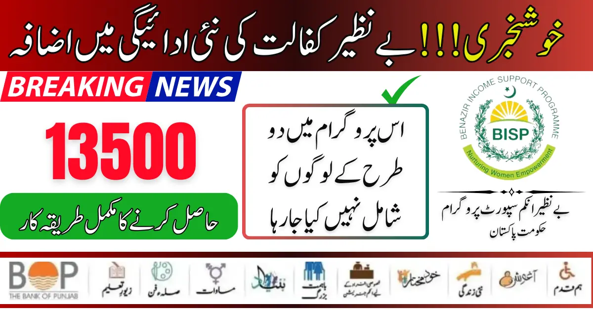 How To Eligible For Benazir Kafaalat 13500? Check 8171 Eligibility