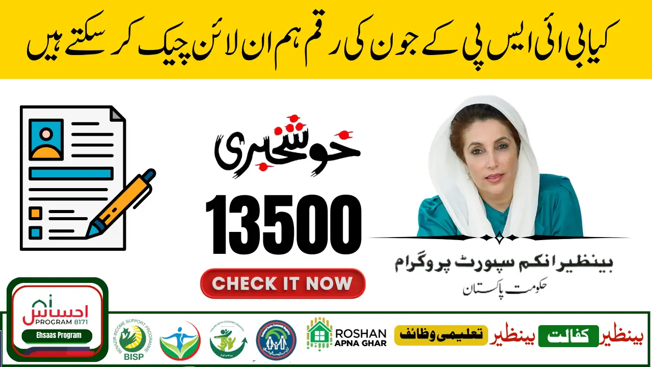 BISP June 2025 Payment