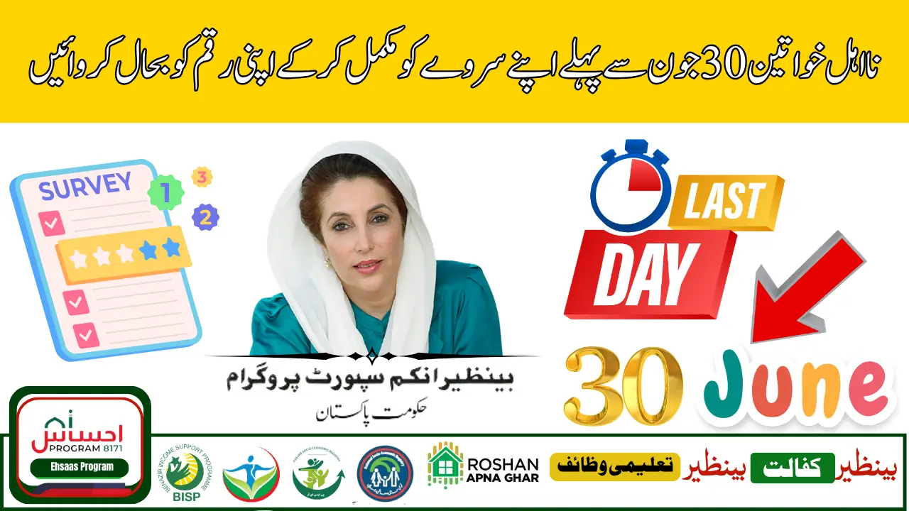 BISP Re-Survey Beneficiaries 2025