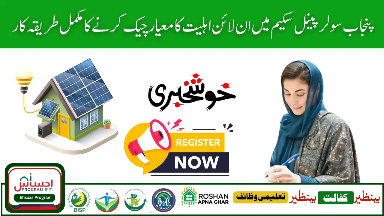 CM Punjab Solar Panel Scheme July 2025