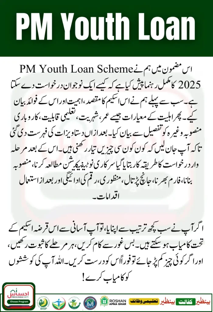 Step by Step Guide to Apply for PM Youth Loan Scheme 2025
